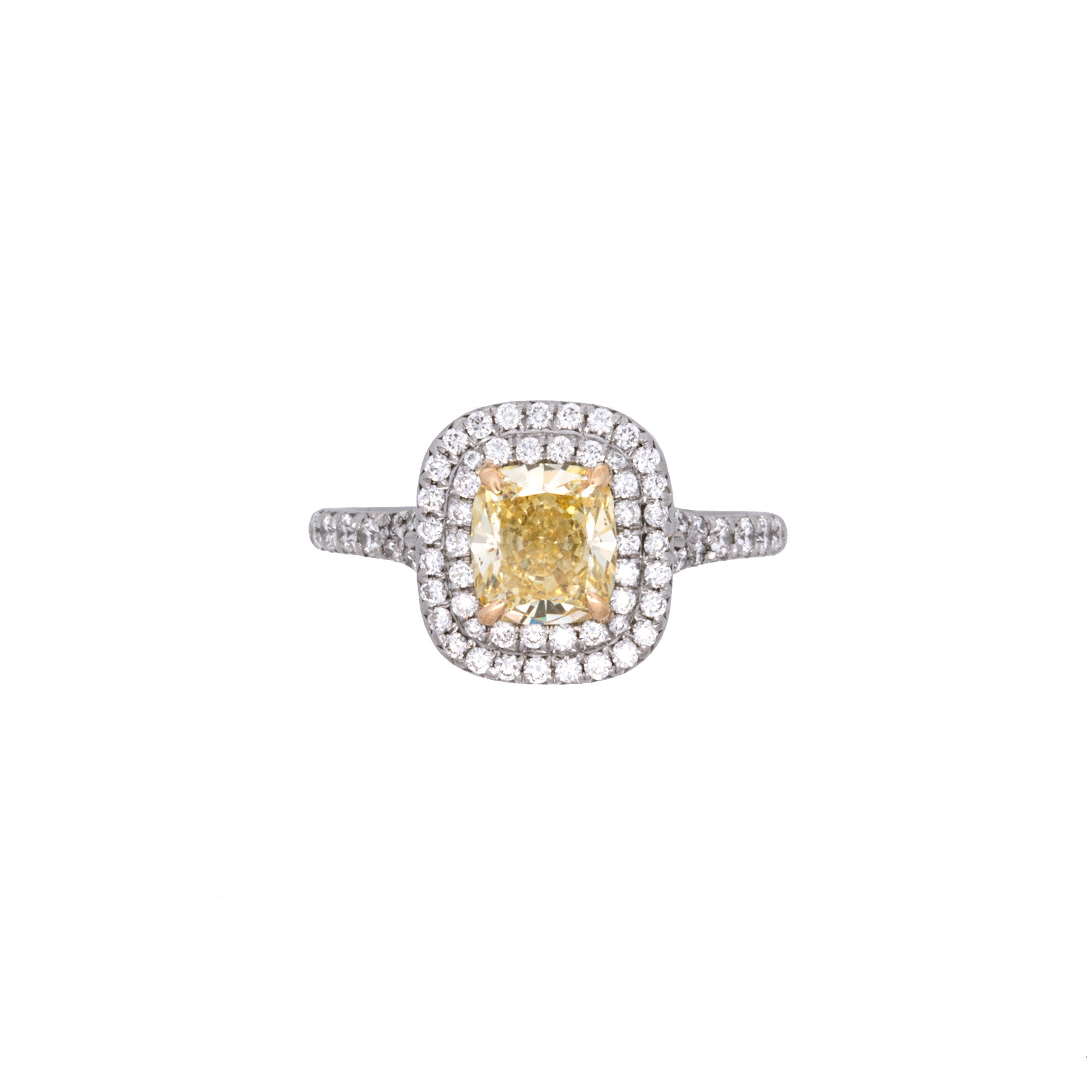Tiffany & Co. Soleste Fancy Yellow Diamond Ring