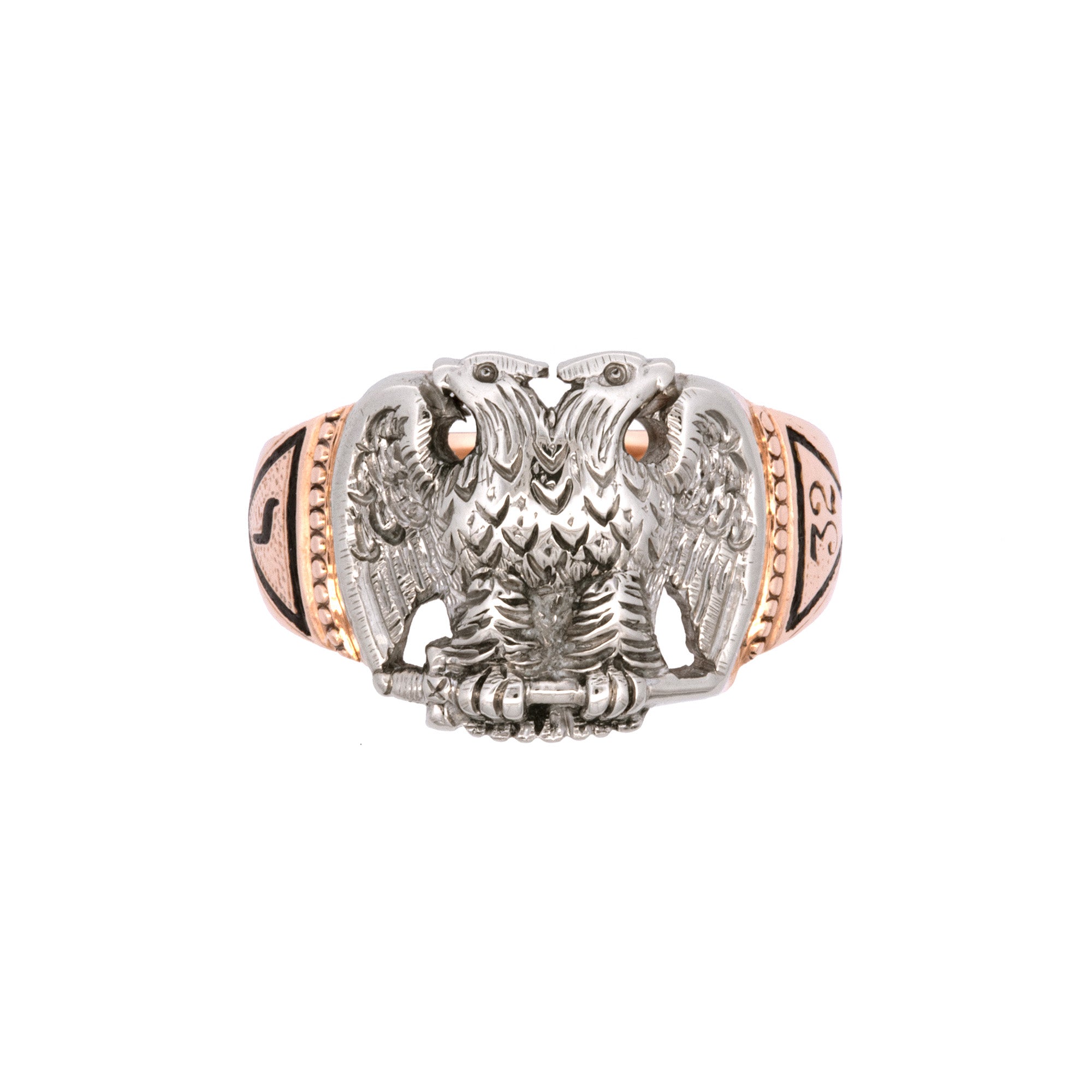 Shops double headed eagle masonic ring