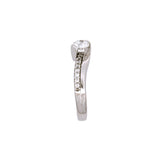14K White Gold Diamond Ring