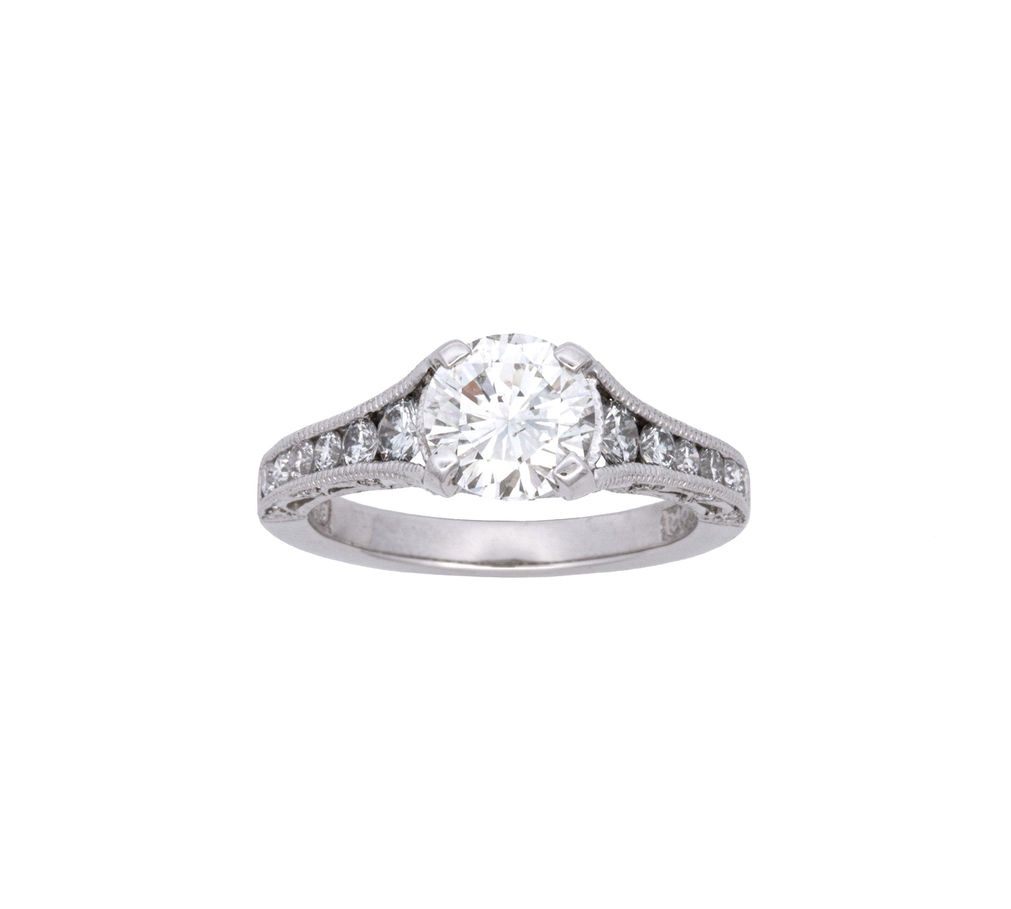 Platinum Tacori Diamond Ring