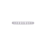 14K White Gold 0.52ctw Diamond Band