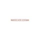 14K Yellow Gold Diamond Wedding Band
