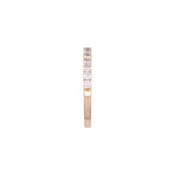 14K Yellow Gold Diamond Wedding Band