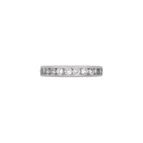 Platinum 1.35ctw Diamond Eternity Band