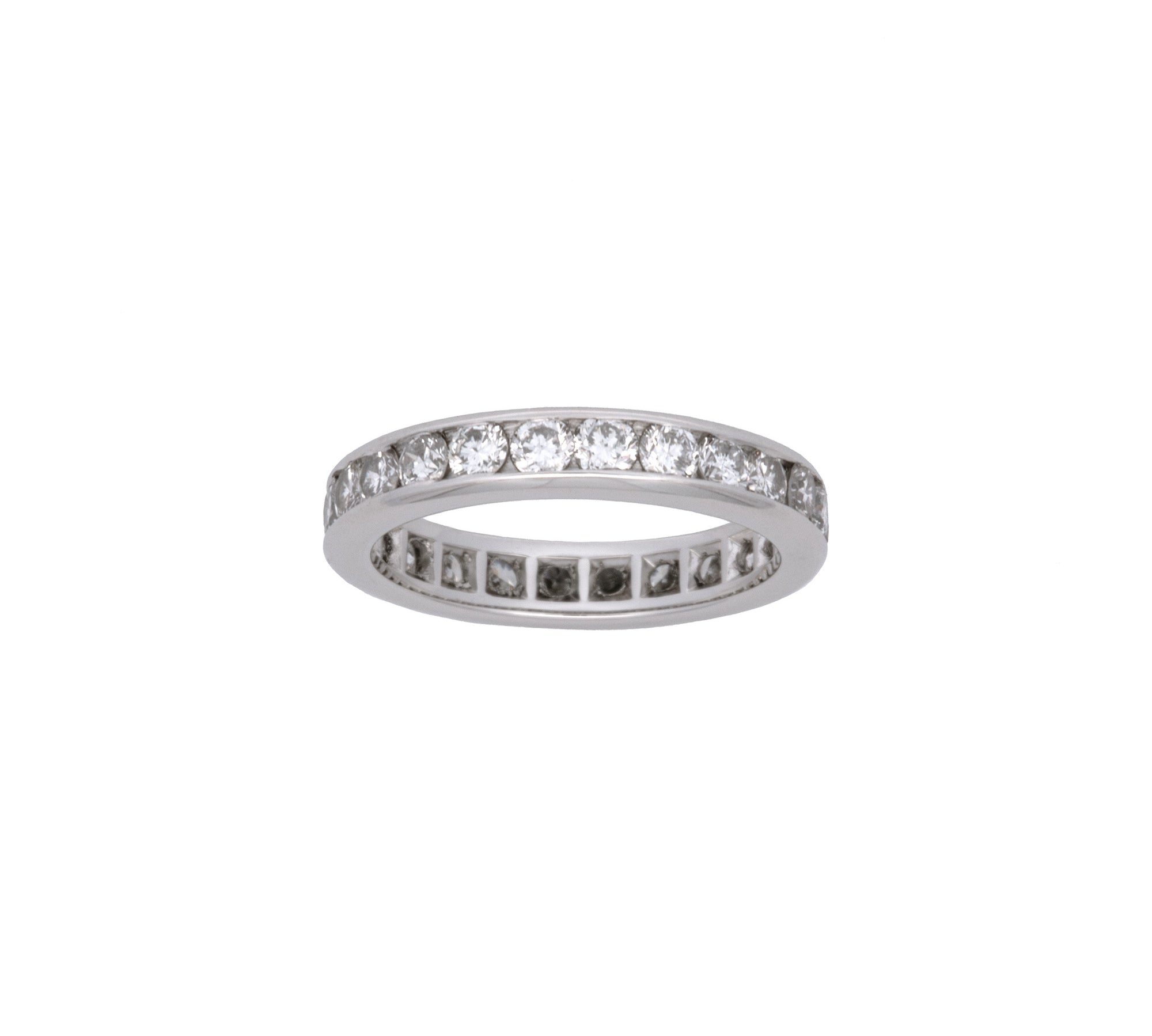 Platinum 1.35ctw Diamond Eternity Band