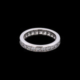 Platinum 1.35ctw Diamond Eternity Band
