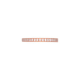 18K Yellow Gold Channel Set Diamond Band