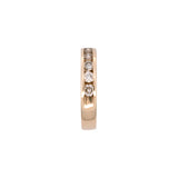 14K Yellow Gold Ten-Stone Diamond Channel Band