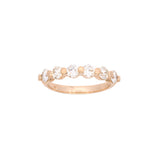 14K Yellow Gold Six Stone Diamond Band
