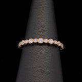18K Yellow Gold Diamond Band