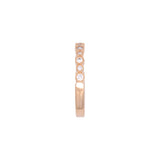 18K Yellow Gold Diamond Band