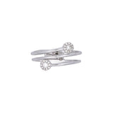 14K White Gold Diamond Ring
