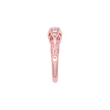 14K Rose Gold Five-Stone Diamond Band