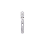 14K White Gold Five Stone Diamond Ring