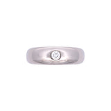 22K White Gold Diamond Men's Ring