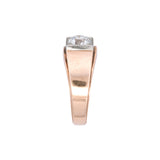 14K Yellow And White Gold Old Mine Cut Diamond Ring