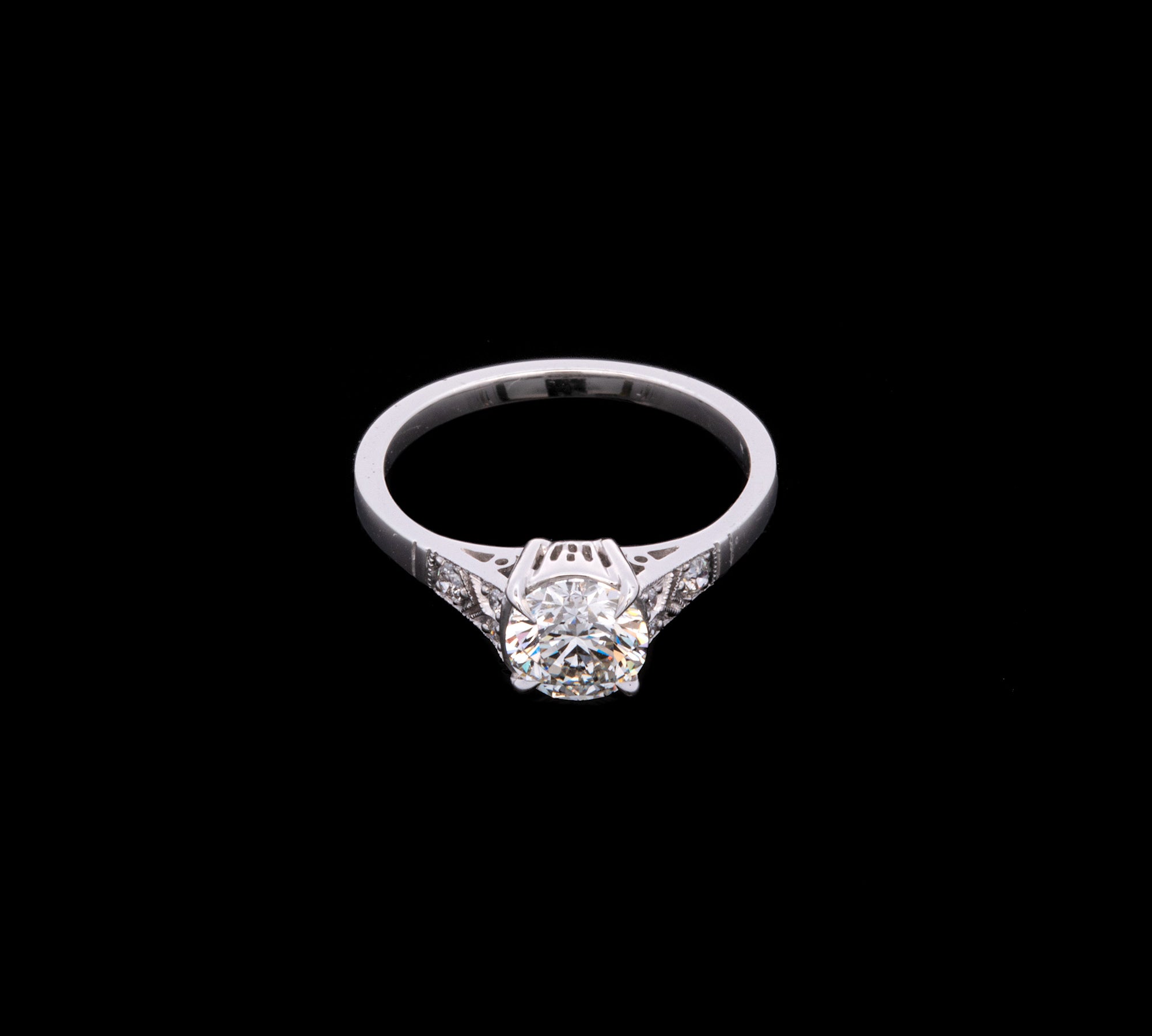 Platinum Diamond Engagement Ring
