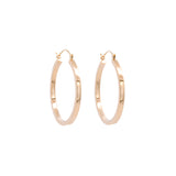 14K Yellow Gold Hoop Earrings