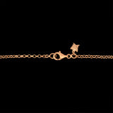 24K And 18K Yellow Gold Turquoise and Diamond Necklace, 22 Inches