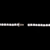 Platinum "Tiffany & Co." 27.00ctw Graduated Diamond Necklace, 15 Inches
