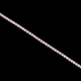 14K Rose Gold 2.00ctw Diamond Tennis Bracelet