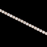 14K Yellow Gold 10.16ctw Diamond Line Bracelet