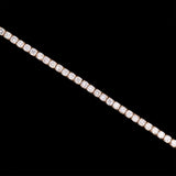 14K Yellow Gold 4.00ctw Diamond Line Bracelet