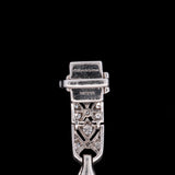 Platinum "Tiffany & Co." Diamond Open Work Bracelet, 7 Inches