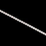 14K Yellow Gold 6.25ctw Diamond Line Bracelet