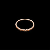 14K Yellow Gold Citrine Band