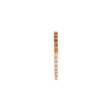 14K Yellow Gold Citrine Band