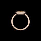 18K Yellow Gold Yellow Sapphire Ring