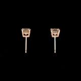 14K Yellow Gold Yellow Sapphire Stud Earrings