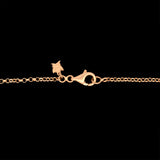 18K And 24K Yellow Gold Turquoise And Diamond Pendant With 21 Inch Chain
