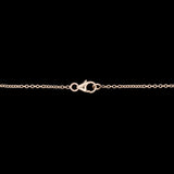 14K Yellow Gold Bezel Set Aquamarine Necklace, 18 Inches