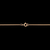18K Yellow Gold Tiffany & Co. Ruby Puffed Heart Pendant Pin With 18 Inch Cable Chain