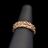 18K Yellow Gold Antique European Wedding Band