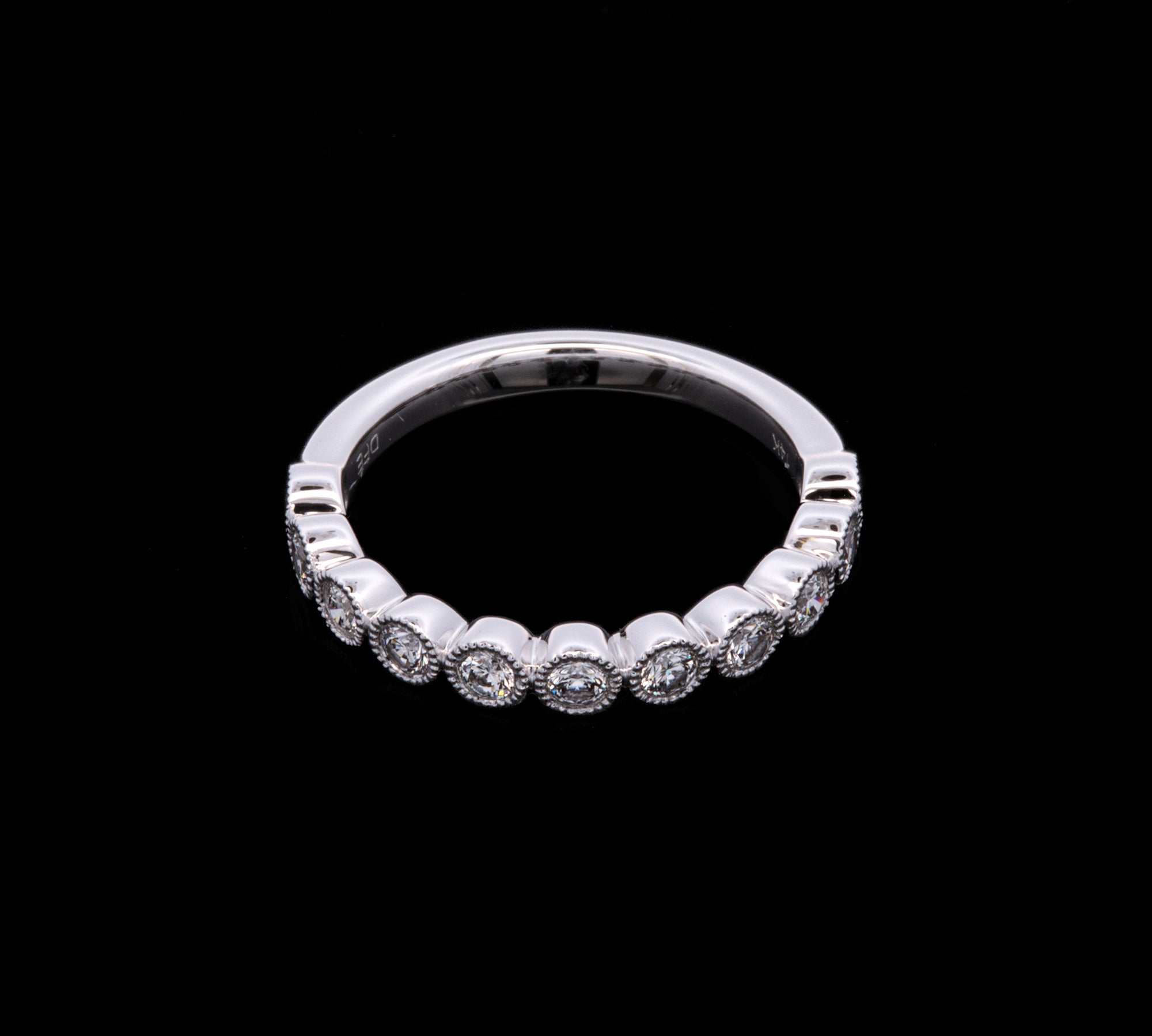 14K White Gold 0.50ctw Diamond Band
