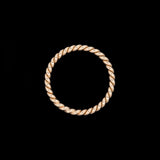 18K Yellow Gold Twist Band
