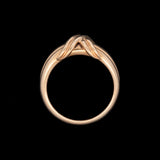 18K Yellow Gold Tiffany &amp; Co. 1990 "X" Ring