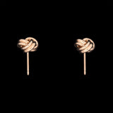 18K Yellow Gold 'Tiffany & Co.' Love Knot Stud Earrings