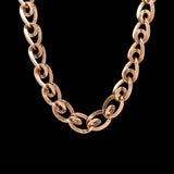 14K Yellow Gold Antique Watch Chain Necklace, Circa 1900, 15.5 Inches