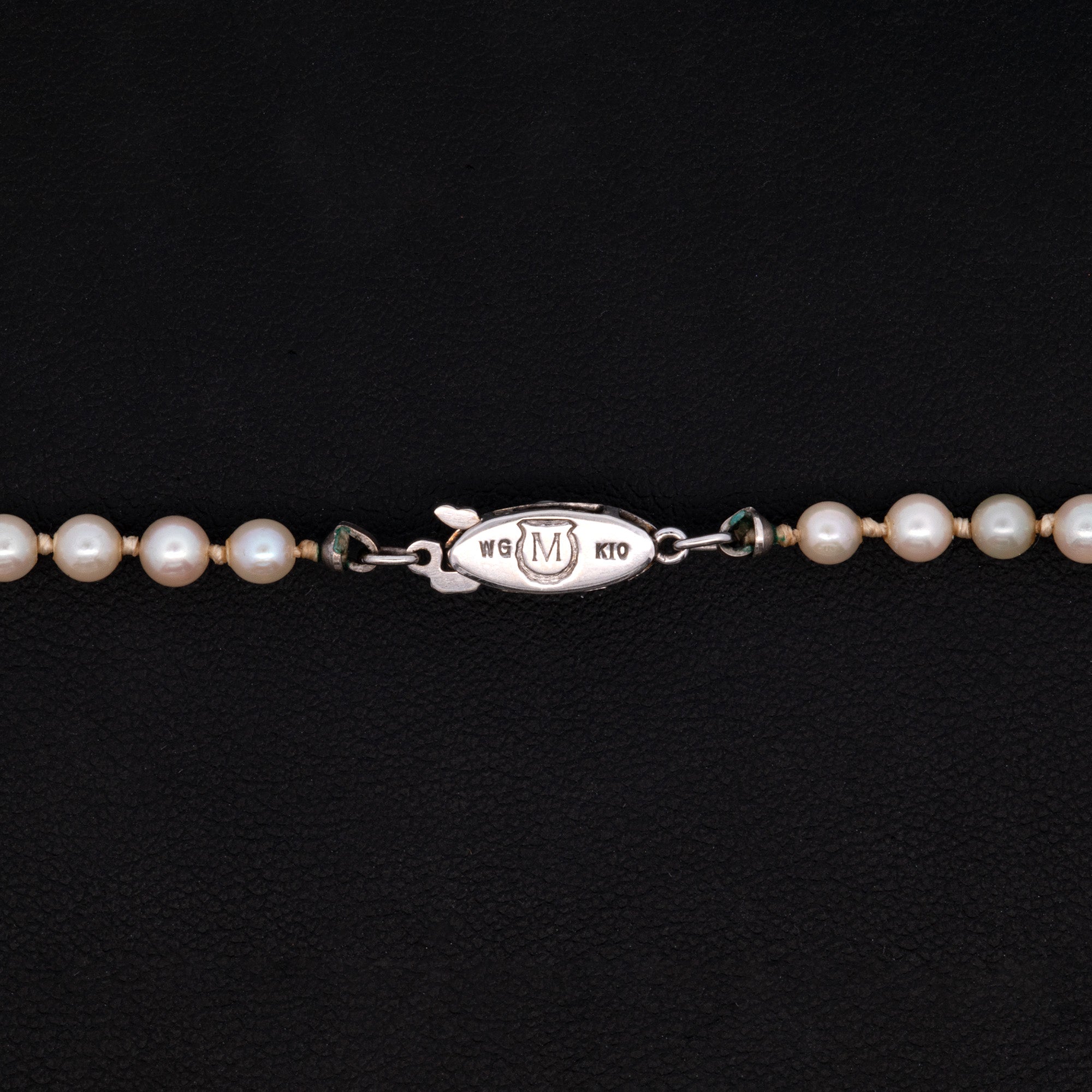 Mikimoto graduated pearl on sale strand