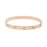 18K Yellow Gold Cartier Love Bracelet, Size 16