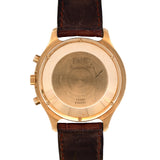 40mm 18K Yellow Gold 'Piaget' Emperador Chronograph Automatic Watch With Leather Strap, Circa 2008