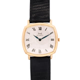 18K Yellow Gold "Piaget" Automatic Watch With Piaget Strap, Circa 1970s