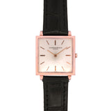 18K Rose Gold "Vacheron Constantin" Square Watch, Circa 1960's