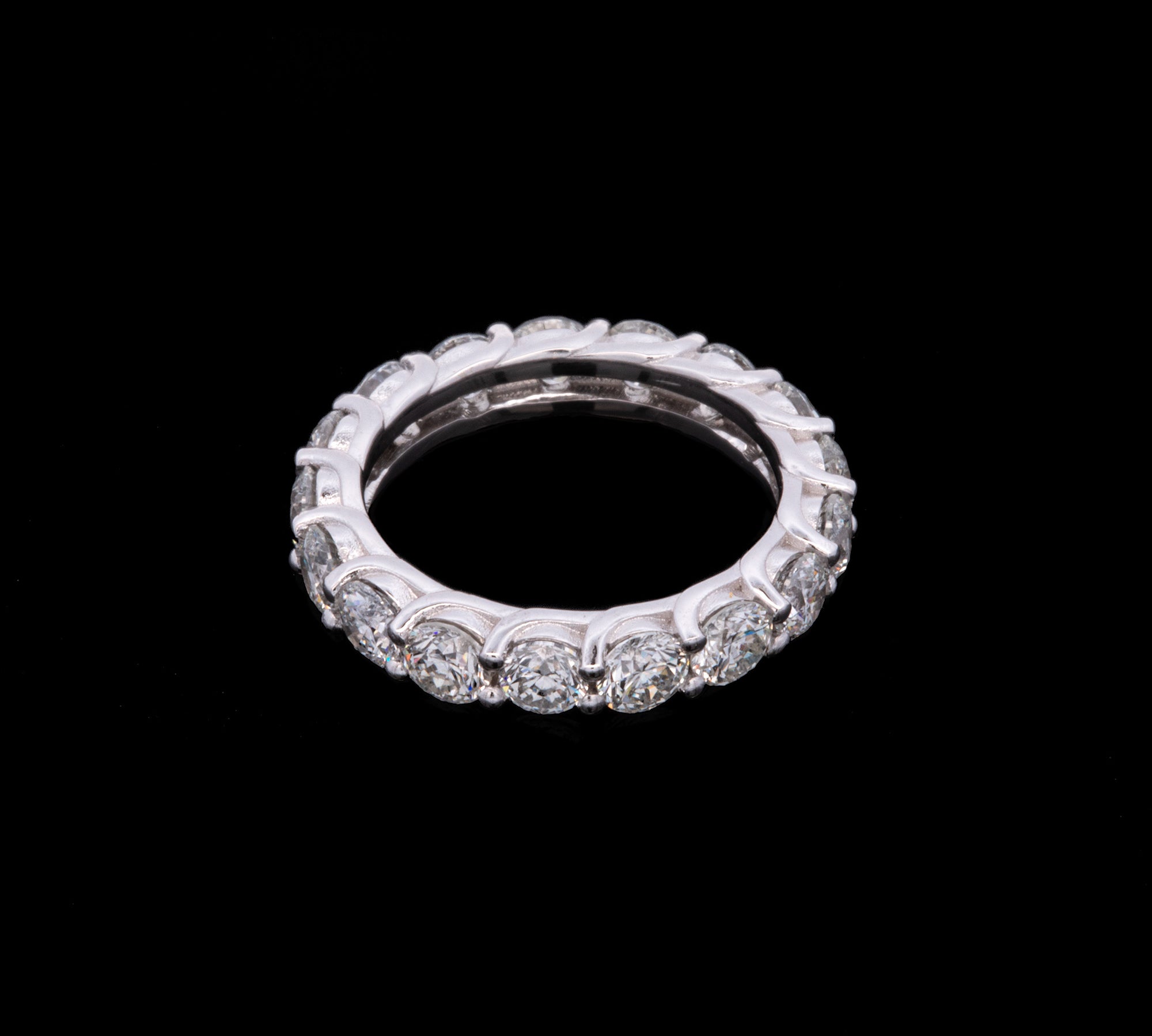Custom Platinum Lucida Diamond Eternity Band