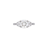 Custom Platinum Diamond Ring