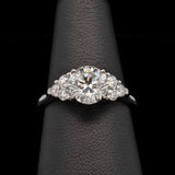 Custom Platinum Diamond Ring